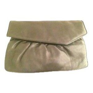 Black Leather Crossover Handbag Long Shoulder Bag Large Envelope Genuine Retro